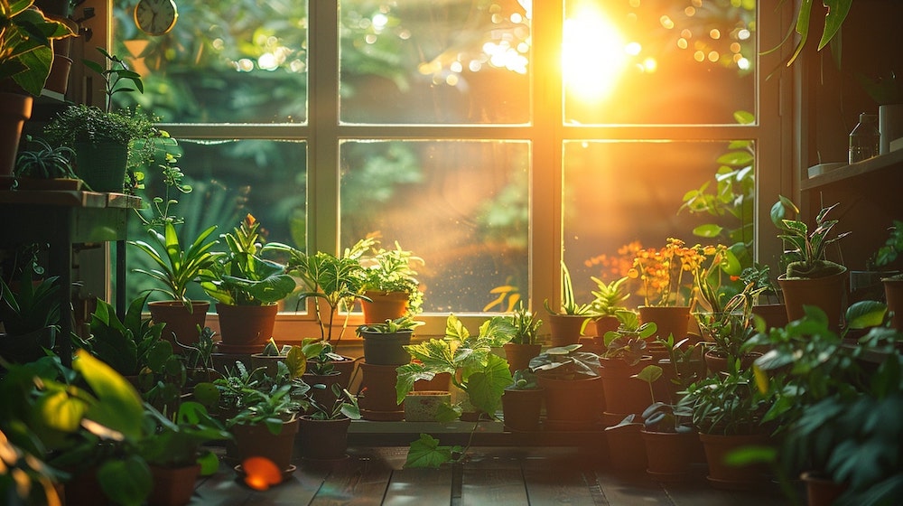室内植物の光の管理：日照条件に合わせた育て方